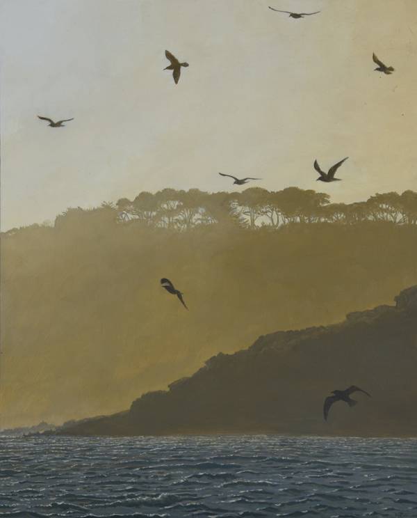 - Oil on Board, Painting by Nick J Williams, measuring 26 x 21 cm (H x W) framed at 40 x 36 cm £1050
